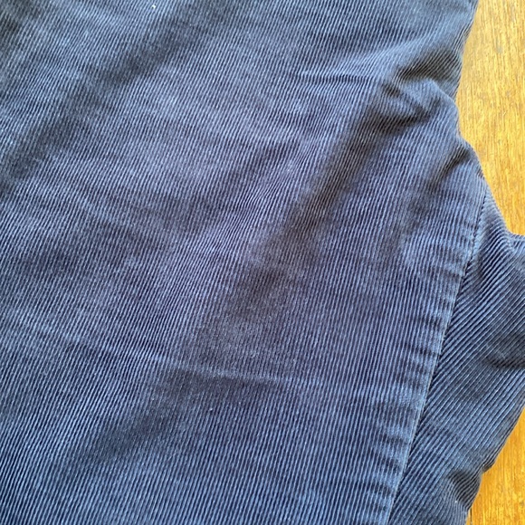 Gap Women’s Navy Corduroy Low Rise Boot Cut Flare Pants - Picture 2 of 7